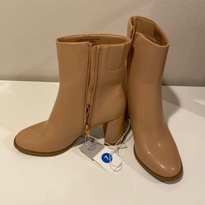 a new day Tan Heeled Boots